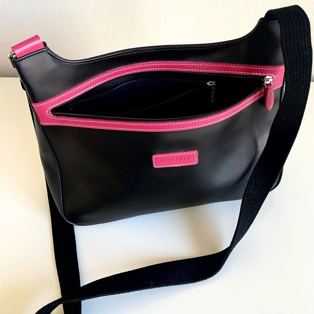 Longchamp Black and Pink Women's Bag - Picture 5 of 10